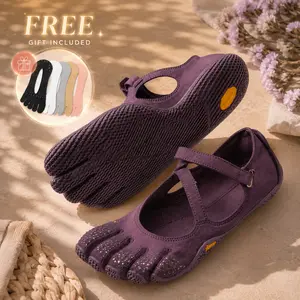 Classic FiveFingers Barefoot Shoes Zero Drop Wide Toe Box Non Slip Lightweight Minimalist Footwear for Yoga Running Gym Workout Walking Beach Swimming Hiking Quick Dry Breathable Five Finger Sneakers for Women Outdoor Grounding Trainers