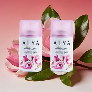 AIR FUSION ALYA Nature Bathroom Odor Control Air Freshener Spray Refill 5 Oz 2 Pack Soft Floral & Clean Linen Scent