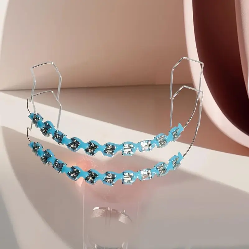 2-PackFashionableBracesDecorations-Metal&ColorfulPlasticOrthodonticAccessories|NovelUpper&LowerJawHooksforTeens,Adults&Girls|OralTeachingModelDecor 2-PackFashionableBracesDecorations-Metal&ColorfulPlasticOrthodonticAccessories|NovelUpper&LowerJawHooksforTeens,Adults&Girls|OralTeachingModelDecor