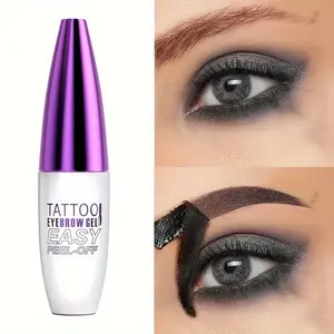 Waterproof Eyebrow Gel-Natural Shedding Eyebrow Tint,Suitable For All Skin Types,Take off the color Makeup Cosmetic