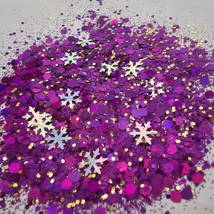 An Aladdin Christmas Glitter Holographic Ornaments Decor Decoration