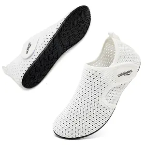 Water Shoes for Women Men Swim Beach Aqua Socks Quick Dry Barefoot House Slippers Travel Shoes with Adjustable Magic Tape #SummerVibe