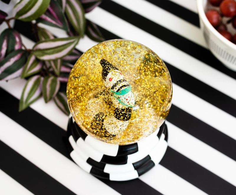 Beetlejuice Sandworm 4 Inch Collectible Snow Globe