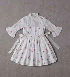 Nellystella Georgia Dress in Spring Floral Organdy (Size 2, 3)