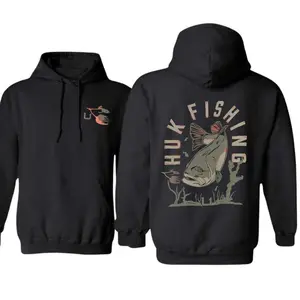 north west outfits tiktok shop deals HUK Fishing Hoodie Bass Fish Graphic Sweatshirt |   Angler Apparel |   Warm Comfortable Gift for Fishermen rig football cotton dad dad gifts  Fitness Black Flat Printed Soft clearance deals today  lets go outfit guy te