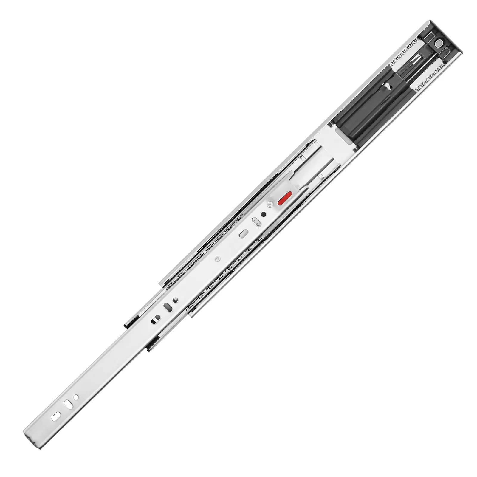 【BackToSchool】VEVOR 6 Pairs 20-in Side Mount Drawer Slides, Heavy-Duty Full Extension Galvanized Durable Steel Sliders, Silent Closing Noiseless Runners, Easy Glide Hardware for Drawer Design, 100 Lbs Load Capacity, Cabinet Hardware, Father's Day Gift Opt