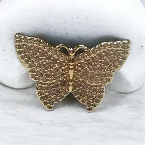 Butterfly pink diamond ring