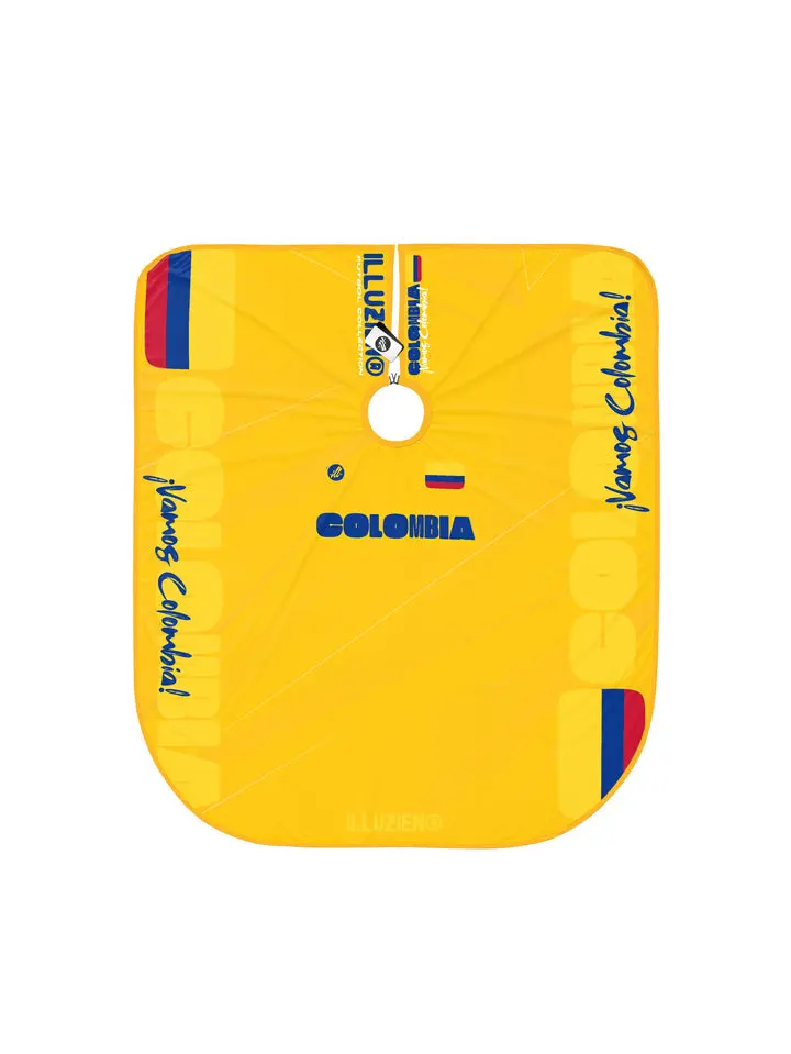 Colombia Futbol PRO Cape | Professional Waterproof Hair Cutting Cape with Adjustable Neck Closure