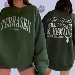 Terrasen Shirt, Throne Of Glass Quote Sweatshirt Hoodie Aelin Galathynius Rowan Manon Blackbeak Licensed SJM Universe Merch Bookish Gift