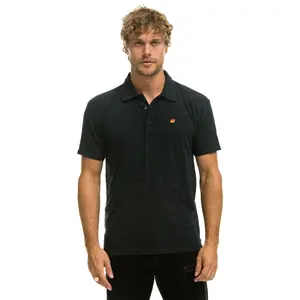 AVIATOR NATION POLO - CHARCOAL