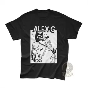 Alex G Exclusive T-Shirt - Unisex Indie Music Merch - Rock Music Apparel Gift - I Saw the TV Glow Album Tee