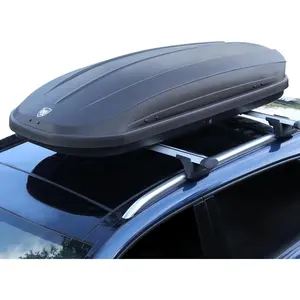 Rooftop Cargo Box Carrier,Dual-Side Opening Roof Mount Travel Luggage Storage Capacity,165Lbs Weight Capacity with Secure Straps&Keys, 12 Cubic Feet,Black (14 Cubic Feet) Universal Automotive Accessories Truck Accessories