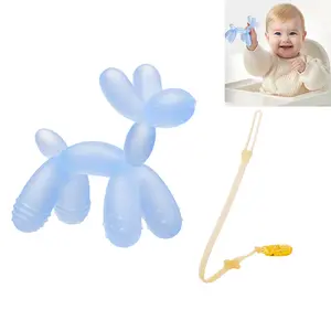 Baby Teething Toys for 0-6, 12 & 18 Months – Easy-to-Hold Silicone Teethers, Soft Infant Chew Toys for Teething Relief & Sore Gum Soothing