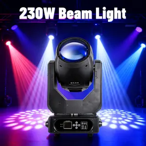 PAIDUN 230W 7R Sharpy Beam Moving Head Stage Light 8+16Prism Gobo Wash DJ Disco Bar Party LED Spot Lighting