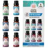 GuruNanda 6 Essential Oil Blends Set - Wellness Aromatherapy
