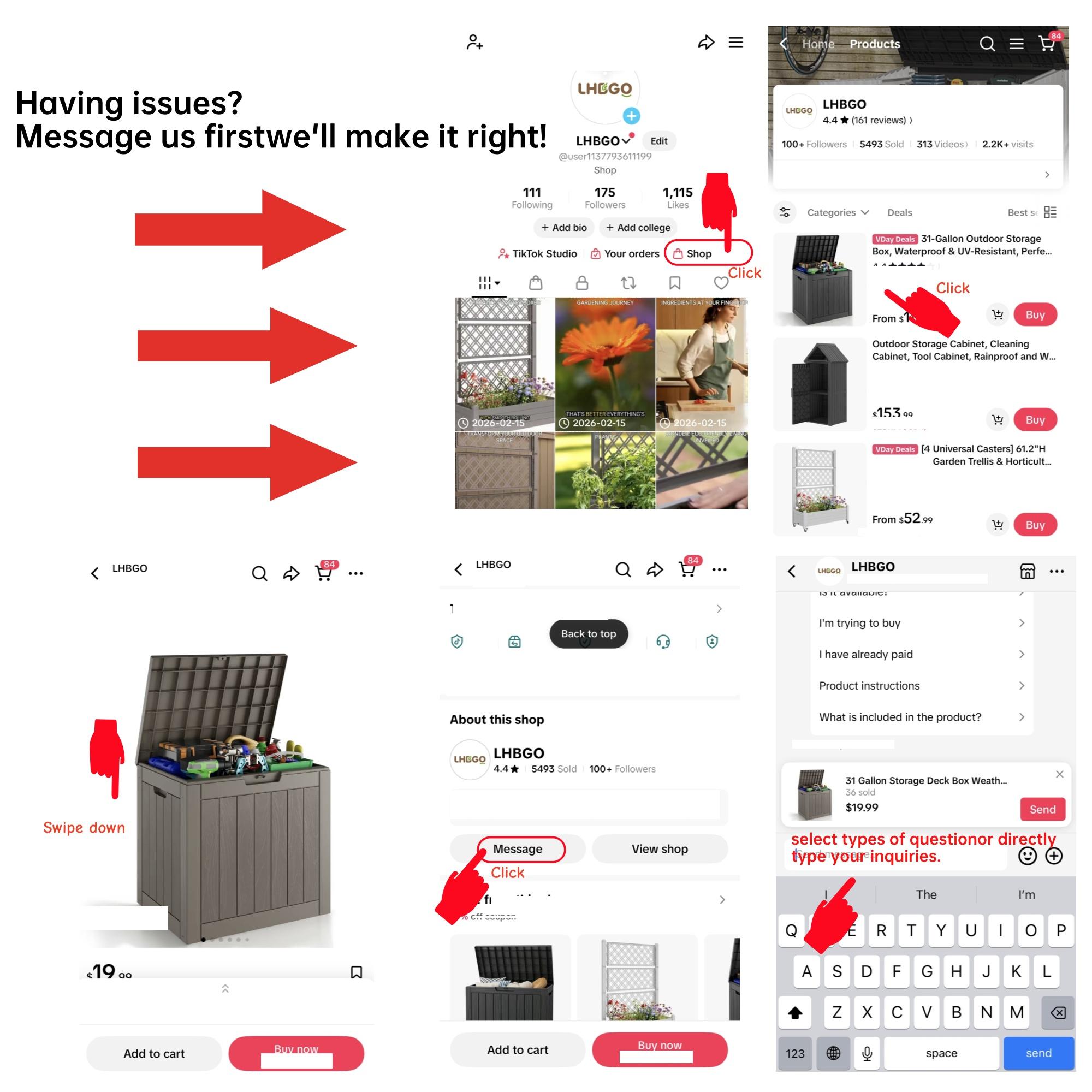 31-Gallon Outdoor Storage Box, Waterproof & UV-Resistant, Perfect for Organizing Patio Furniture, Cushions, Toys, and Tools. Ideal for Patio, Garage, and Deck.