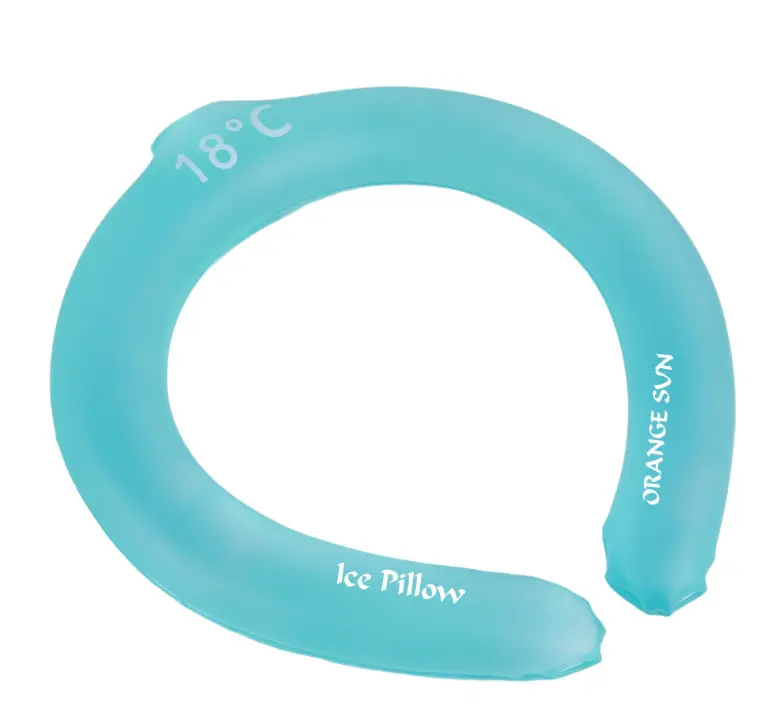 Summer Cooling Ice Neck Collar - Ice Necklaces, Neck Cooler Necklaces for Heatstroke Prevention, Soft Comfortable, Lightweight Daily Wear for Outdoor Activities & Commuting