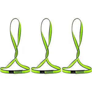 18MM Nylon Climbing Sling Runner 23KN CE2008/EN566 Rock Climbing Webbing Straps for Outdoor Climbing, Rappelling, Swing, Yoga Hammock etc