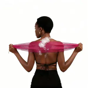 1PCS African Exfoliating Net Sponge, Smooth Skin Bath Sponge Shower, Ethically Sourced from Nigeria Bath Sponge