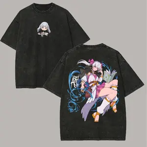 Black Clover Noelle Silva Printed Unisex Washed T-Shirt40