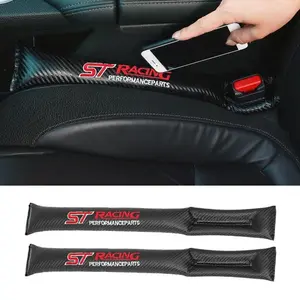 2 Piece Car Seat Gap Filler Pads, Compatible with Fiesta St & Focus St Models, Comfortable Cushion, Easy Installation, Durable Material