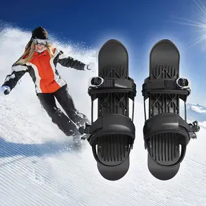 Adjustable Mini Ski Boots - Lightweight High-Performance Design, Freely Adjustable Sizing for Skiing & Snow Walking, Built for Men's Winter Outdoor Sports, Ideal for Freestyle Skiing & Snow Adventures