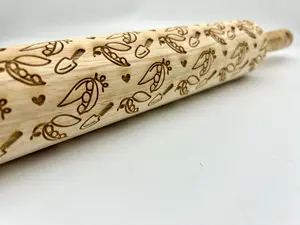 Sweet Pees Embossed Rolling Pin