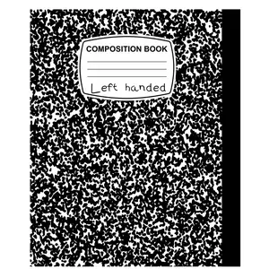 Left Handed Five-Subject Composition Book