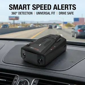 Radar-Free Auto Speedometer, Discreet Compact Automotive Electronic Accessory, Adhesive Installation, Speed Tracking, Non-Monitoring, No Digital Display, Universal Fit for Most Cars, US Driver-Favorite Car Accessory