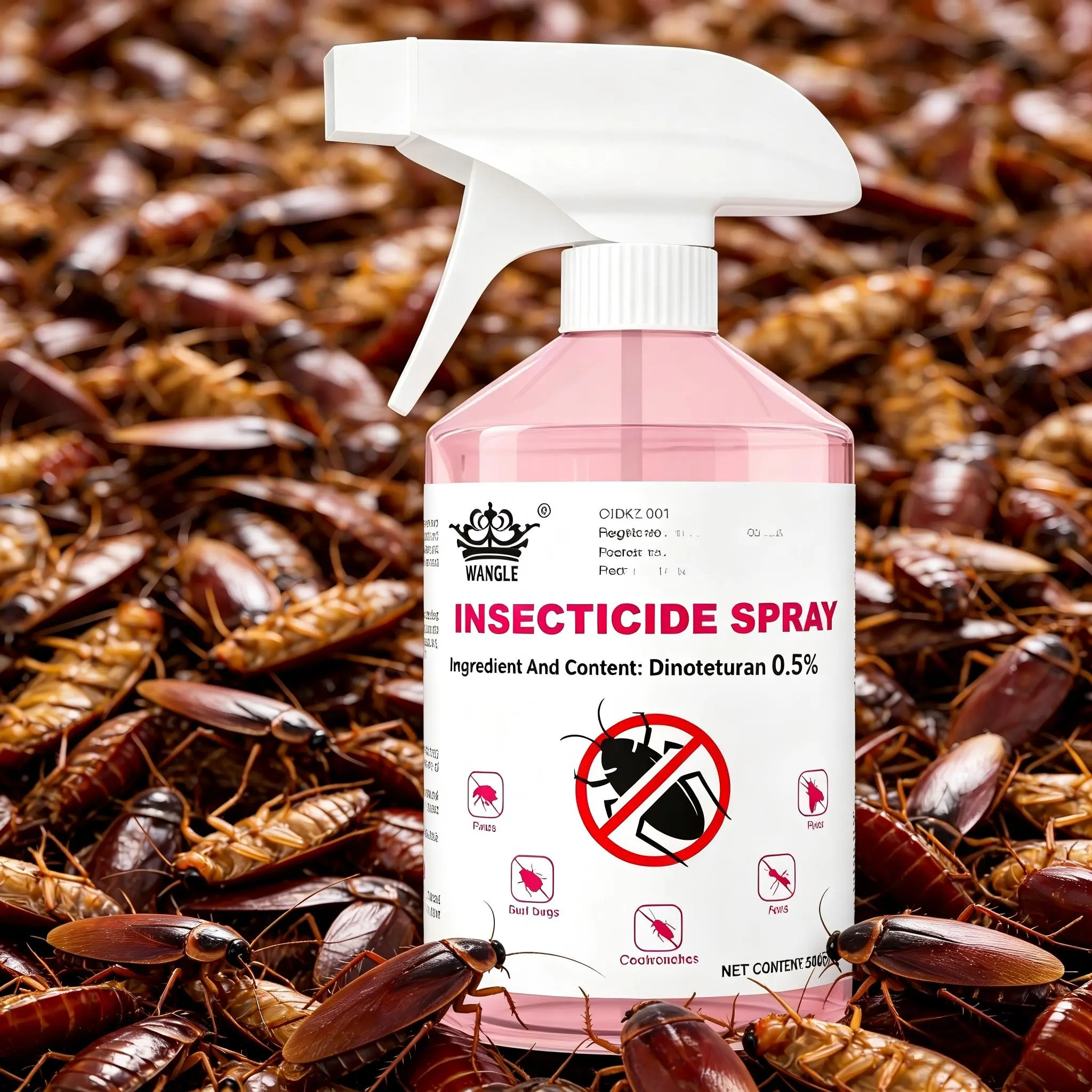 Effective Pest Control Solution for Cockroaches & OtherlnsectsUser-Friendly & Versatile Usage Kills Roaches Dead