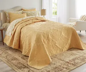 Comfort Cloud Bedspread - Yellow