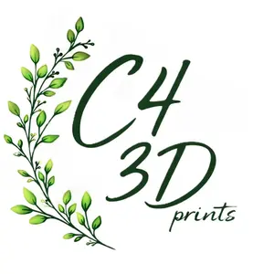 C4 3D Prints shop logo