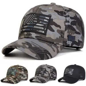 Unisex USA Flag Pattern Baseball Cap Mesh Hat Outdoor Adjustable Sunscreen Leisure Hat Spring Autumn Travel Tourism Beach Vacation
