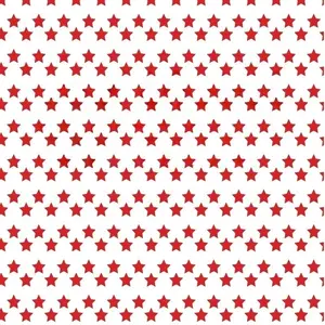 Red Holiday Stars Patterned Adhesive Vinyl