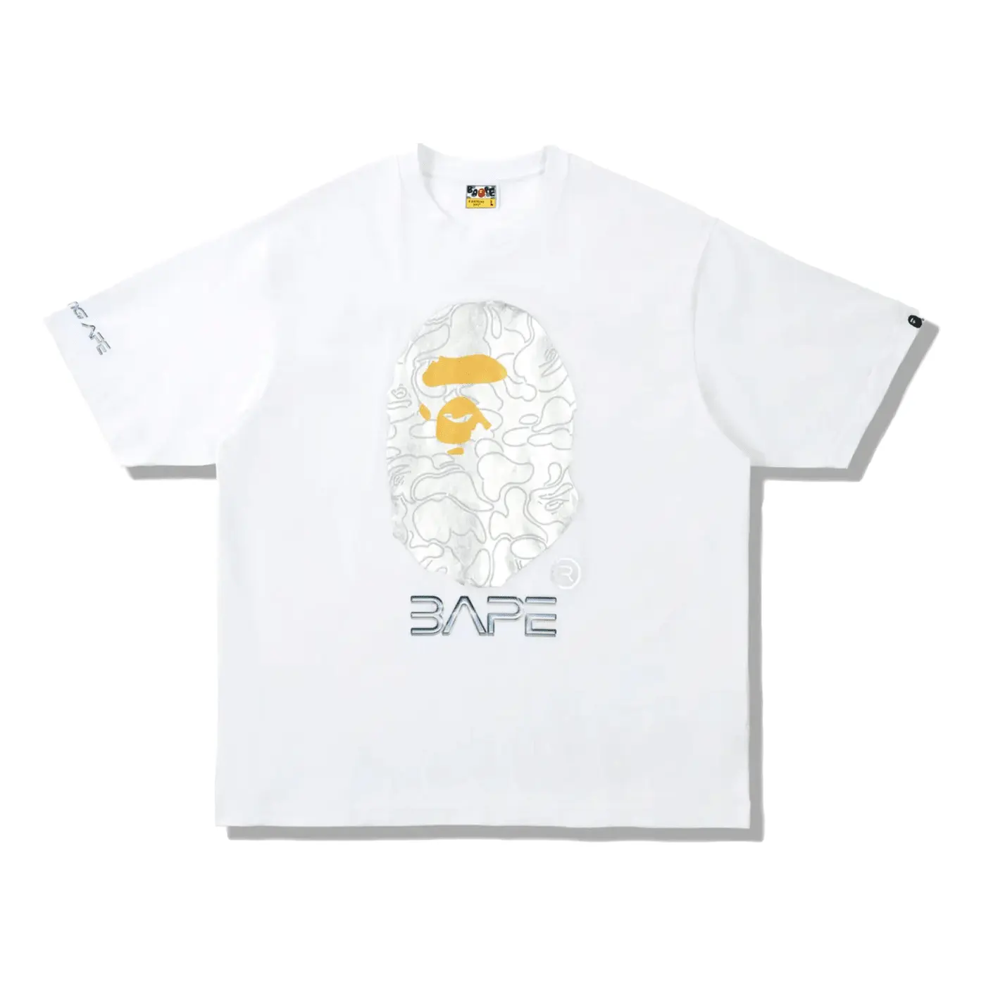 BAPE x Hajime Sorayama Ape Head Tee White