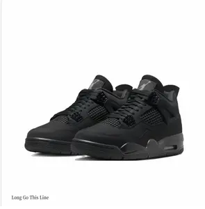 All-Black High-Top Casual Sneakers with Mesh Panels and Air Cushioning