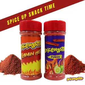 Spicemaster Fuego & Flamin Hot - The Heat Spicy Snack Seasoning Mix for Fiery Flavor powder Chilli Chili Taco spice