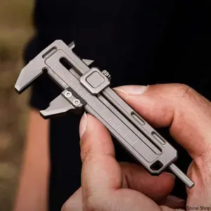 Pocket Size EDC Multi Tool Compact Portable Utility Tool Durable Metal Design Everyday Carry Gadget for Outdoor Camping Hiking Repair Use