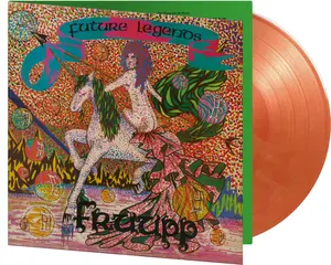 Fruupp - Future Legends - Limited 180-Gram Red & White Marble Colored Vinyl  [VINYL RECORD - LP] Ltd Ed, 180 Gram, Red, White, Colored Vinyl, Gatefold LP Jacket, Holland - Import