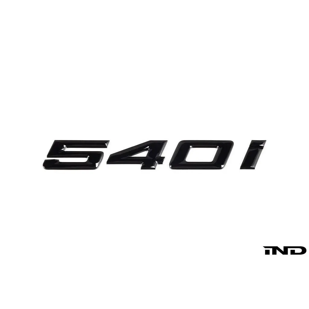 IND G30 540i Painted Trunk Emblem