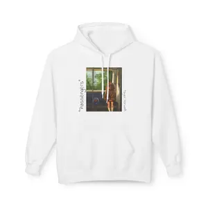 "Passengers" Original Artwork by Taylor Horwath - Unisex Midweight Softstyle Fleece Hoodie
