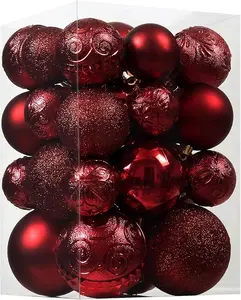 Christmas Ball Ornaments - 30pcs.