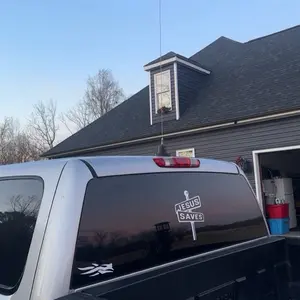 Jesus saves decal