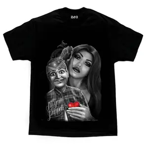 Im Your Puppel Chicano Girl Streetwear Chicano Art, Lowrider Art, Cholo Graphic, Chicano Art, Ropa Chicana Hombre Cotton Fabric Top Womenswear