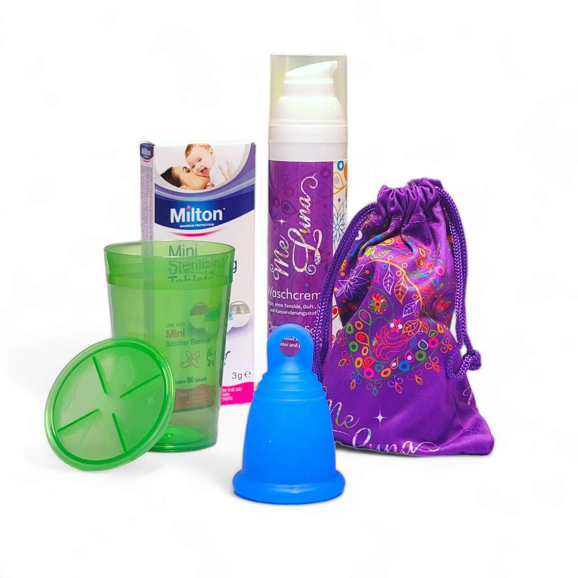 Menstrual Cup Beginner Kit by MeLuna- with Milton Tabs