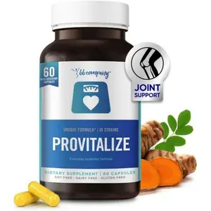 BB Company Provitalize | Probiotics for Women Digestive Health, Menopause, Joint Support | Sexy Midsection Curves, Bloat | Turmeric Curcumin Moringa Collagen Supplement Glucosamine Chondroitin Msm