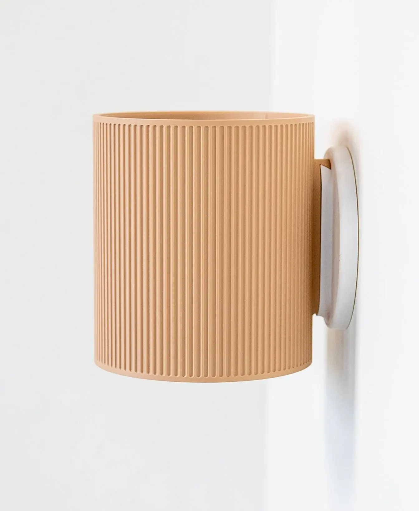 Wall Mounted Planter with Removable Drip Tray | Modern Floating Plant Pot