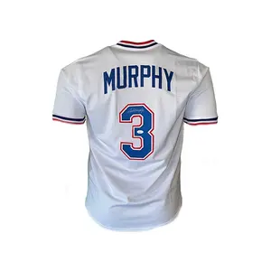 Dale Murphy Autographed Atlanta White Baseball Throwback Jersey (JSA)