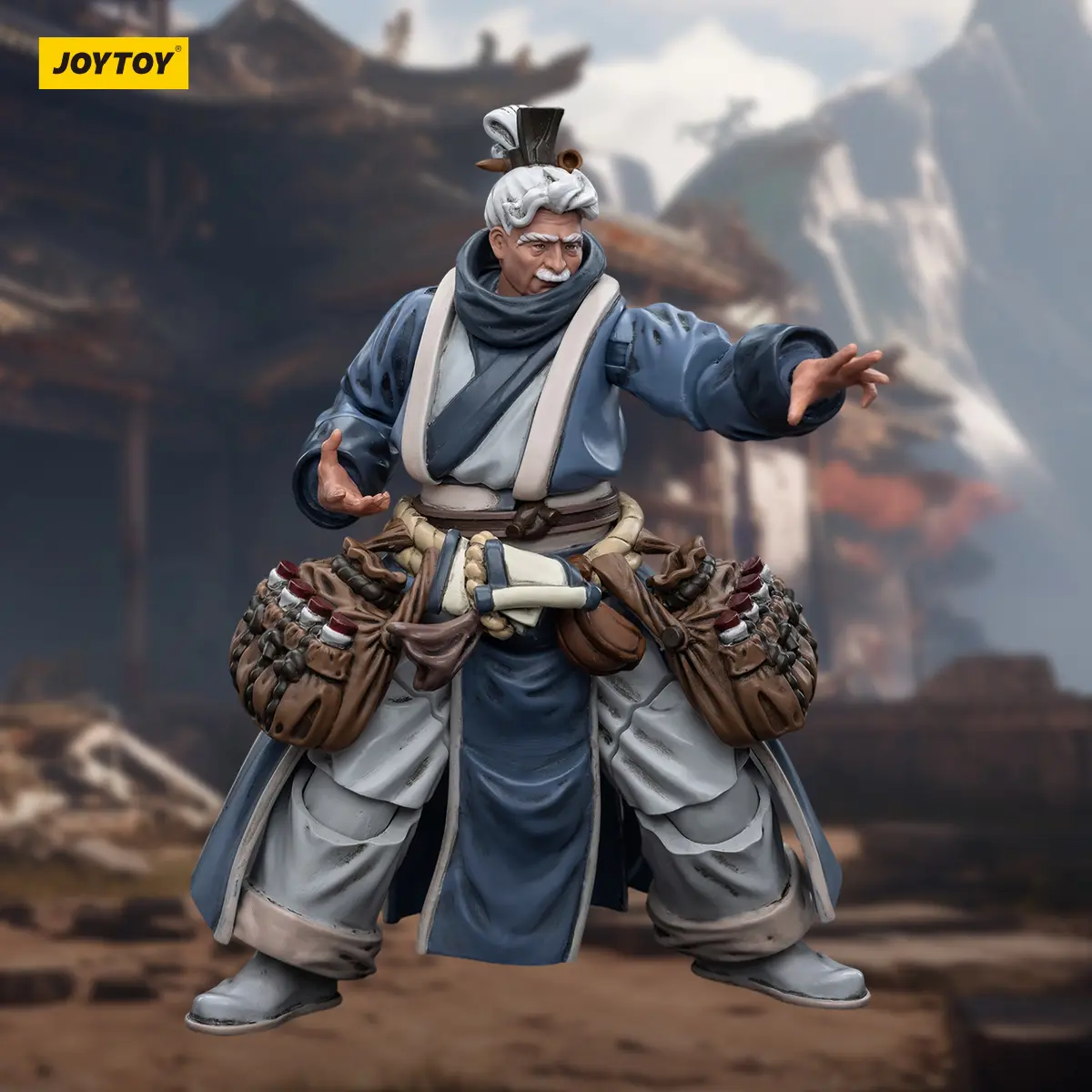 JOYTOY Dark Source 1/18 Action Figures Anime Jiang Hu Great Master of Zongshi Tomb Yunhe Lin
