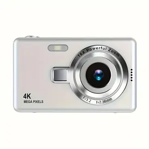 HD Digital Point & Shoot Camera with 2.4-Inch IPS LCD Screen, 1080p Resolution, Autofocus, Fill-In Light, Portable CCD Sensor, Easy Operation, Holiday Gift for Friends, Memory Card Not Included, 1080P Camera